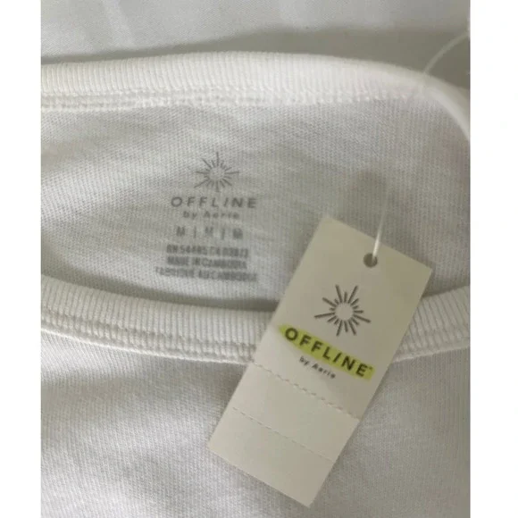 Aerie OFFLINE Graphic T-Shirt Proud of My Pride Streetwear Crew Neck Tee M New - Picture 4 of 8